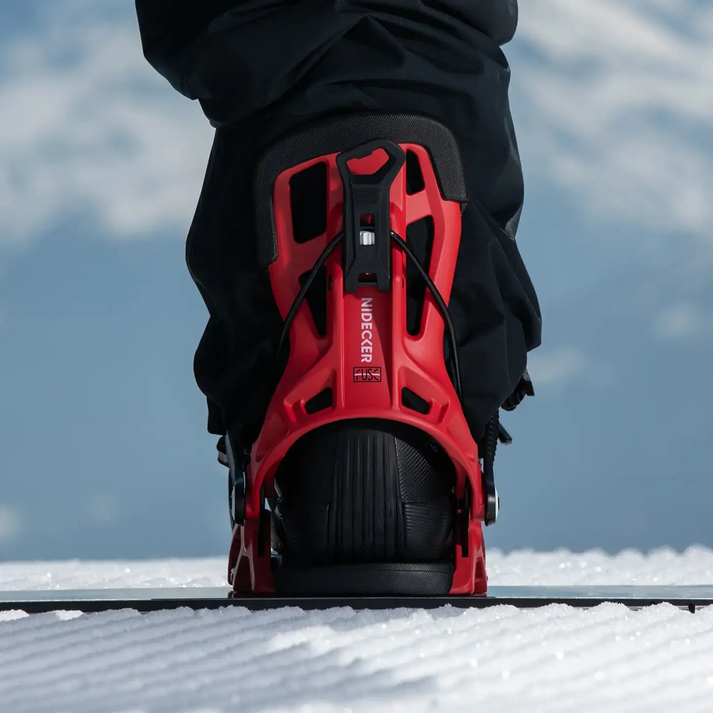 Nidecker Flow Fuse fixations snowboard entrée rapide flex medium