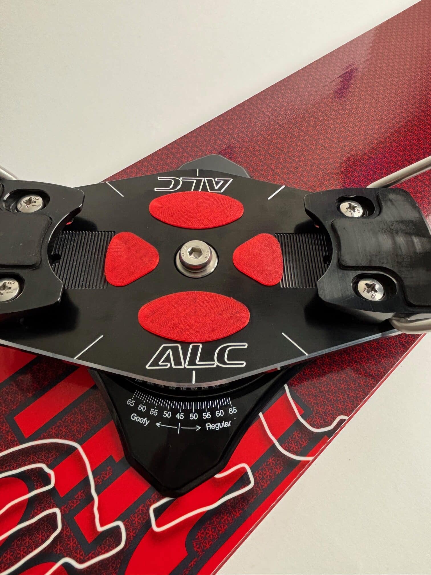 UPZ ALC 2027 fixation snowboard alpine lift canting réglable