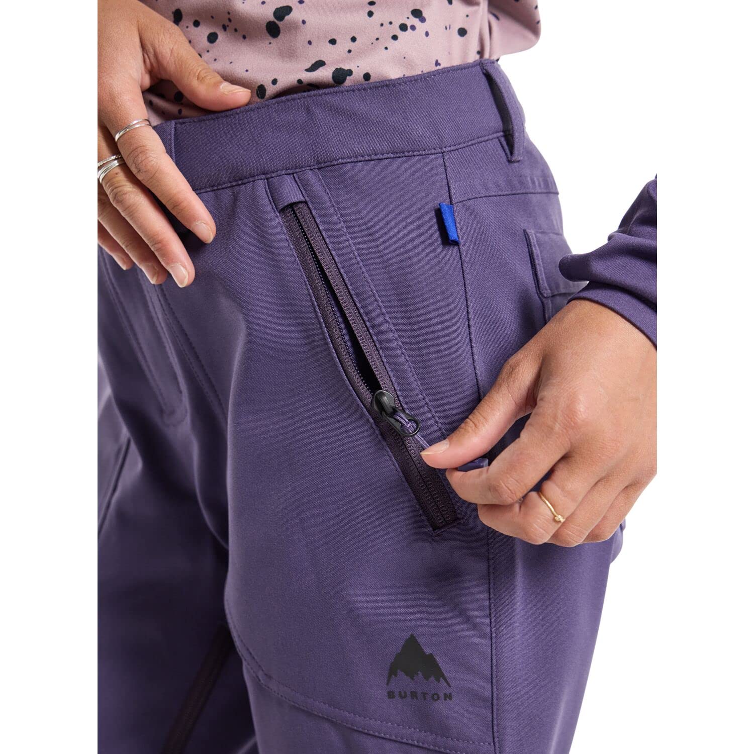 Burton Vida Pantalon Ski Femme True Black Coupe Slim