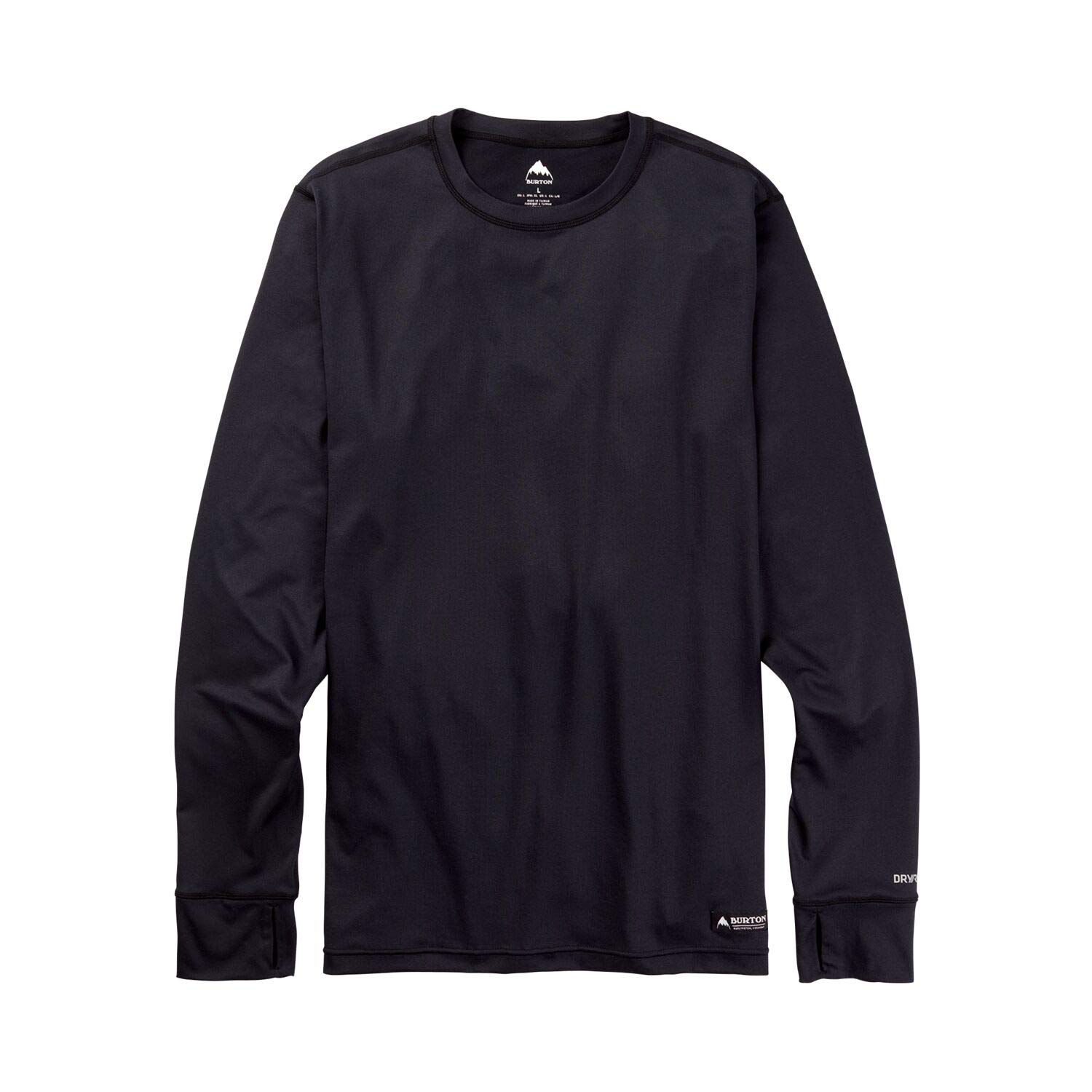 Burton Midweight Base Layer Crew thermique homme noir taille M