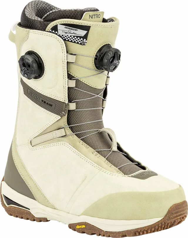 Nitro Team BOA bottes snowboard homme noir