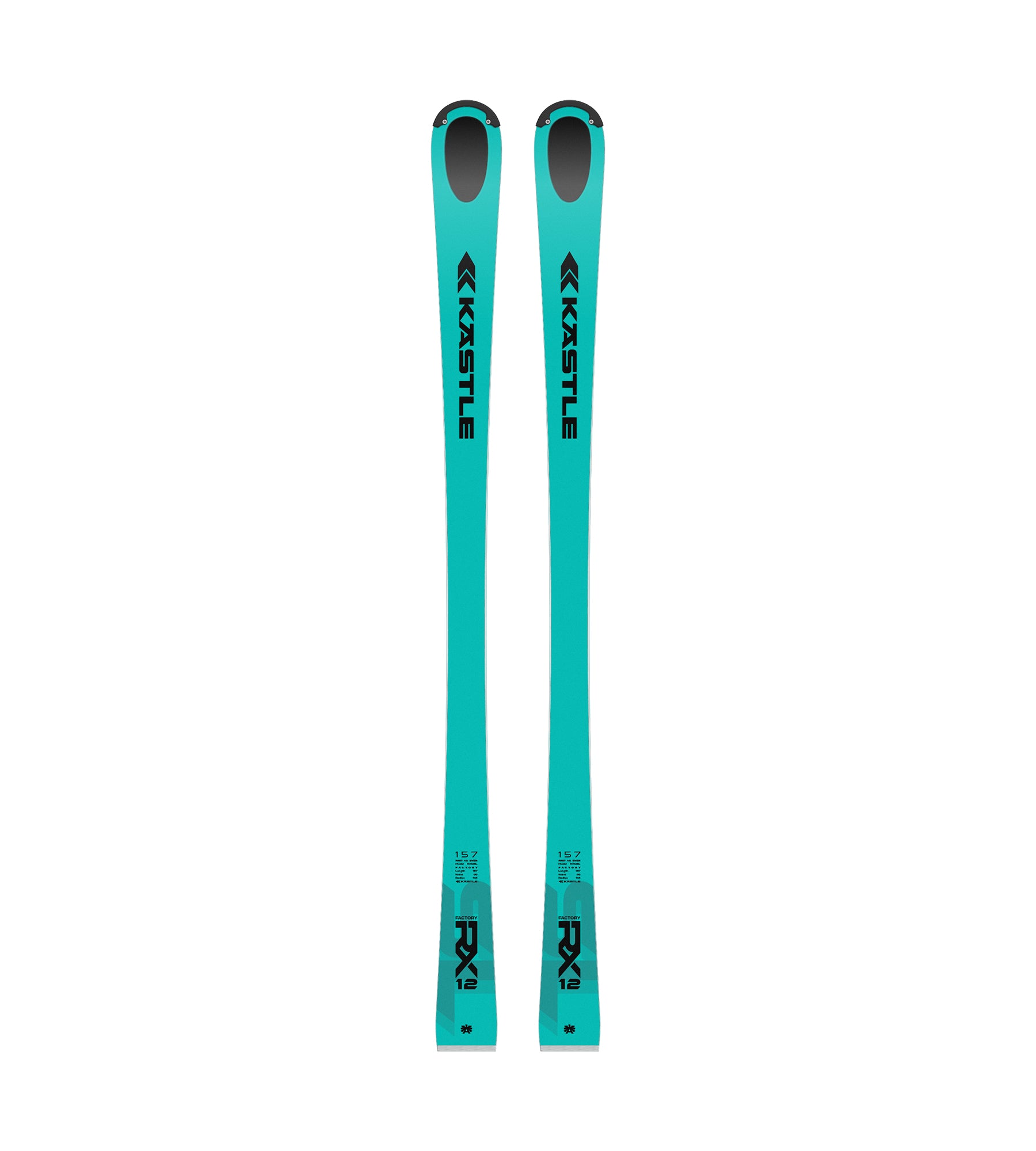Kastle RX12 SL Factory FIS ski course 157 cm plaque