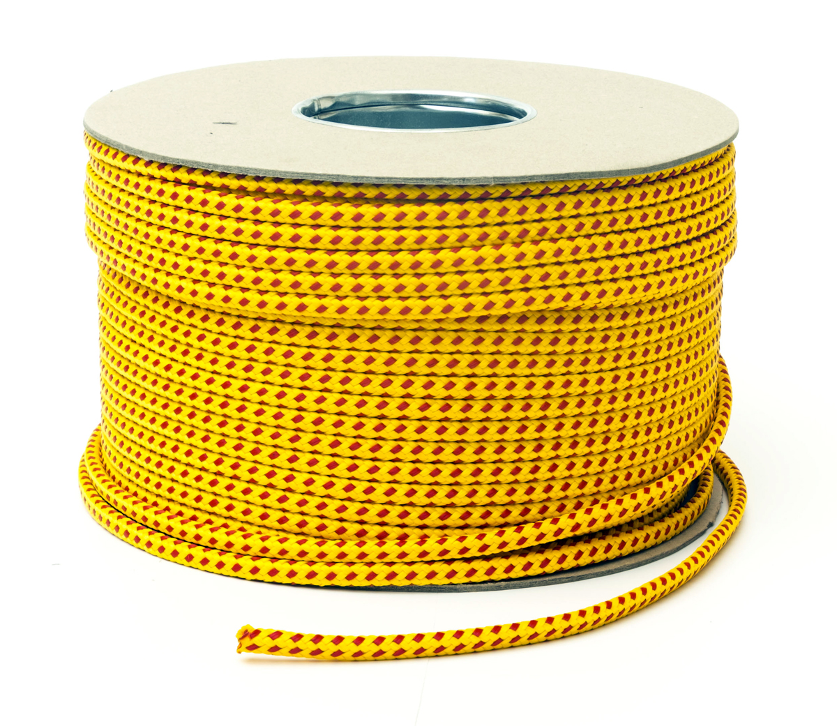 Aiguille Alpine Watersport corde flottante 8mm jaune/rouge au mètre