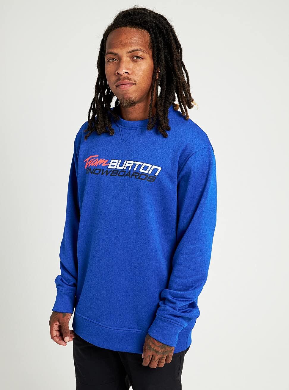 Burton Chêne Pull Col Rond Polaire Homme Noir