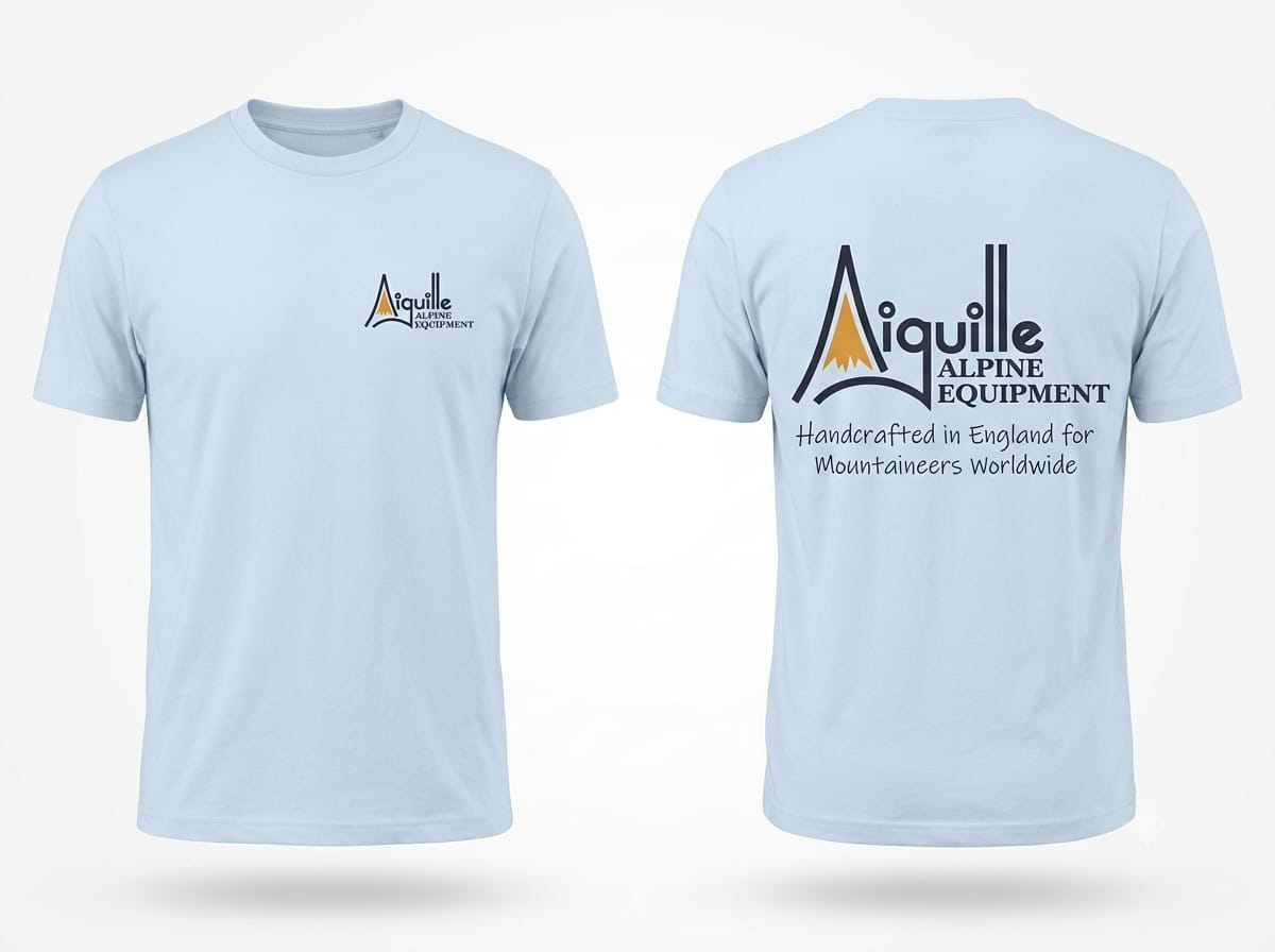 Aiguille Classic T-Shirt t-shirt coton bio bleu clair M
