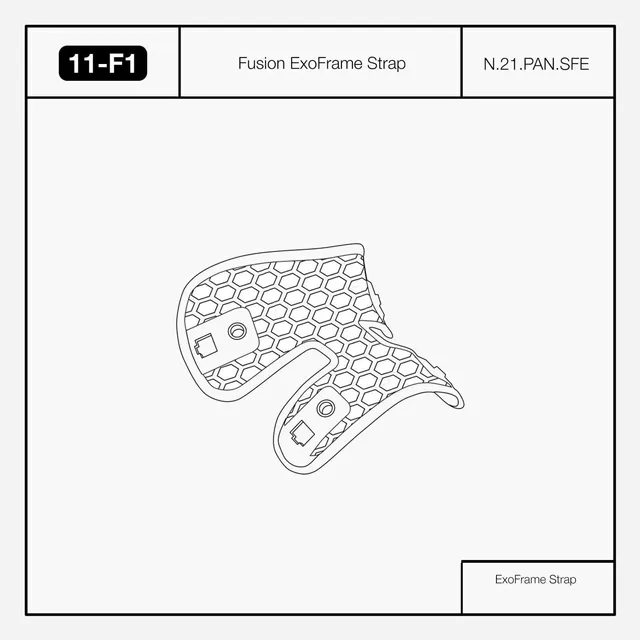 Nidecker Spare Parts FS-F003-A strap snowboard noir ExoFrame