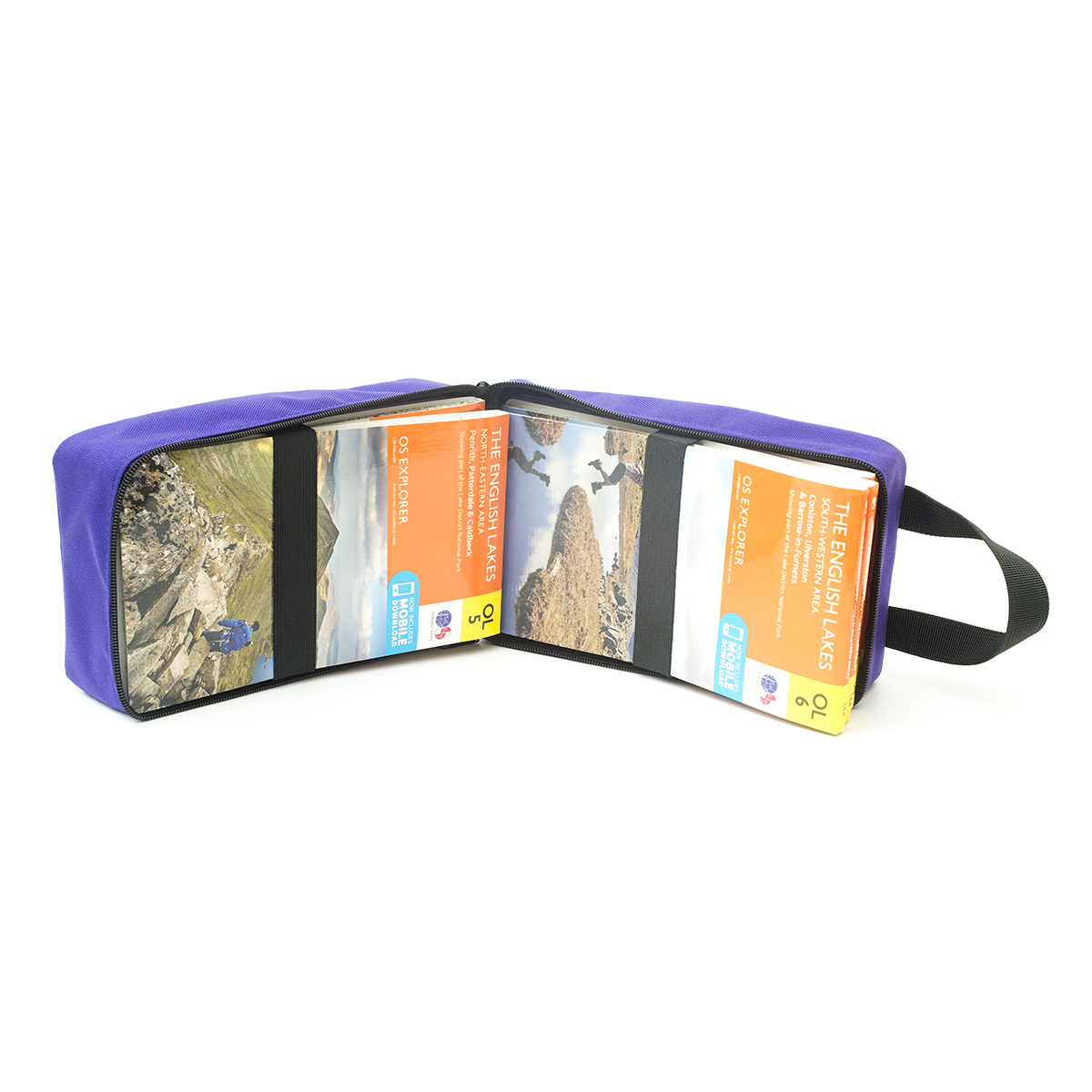 Snowsled Watersport Map Store sac cartes 23 cm 16 cartes