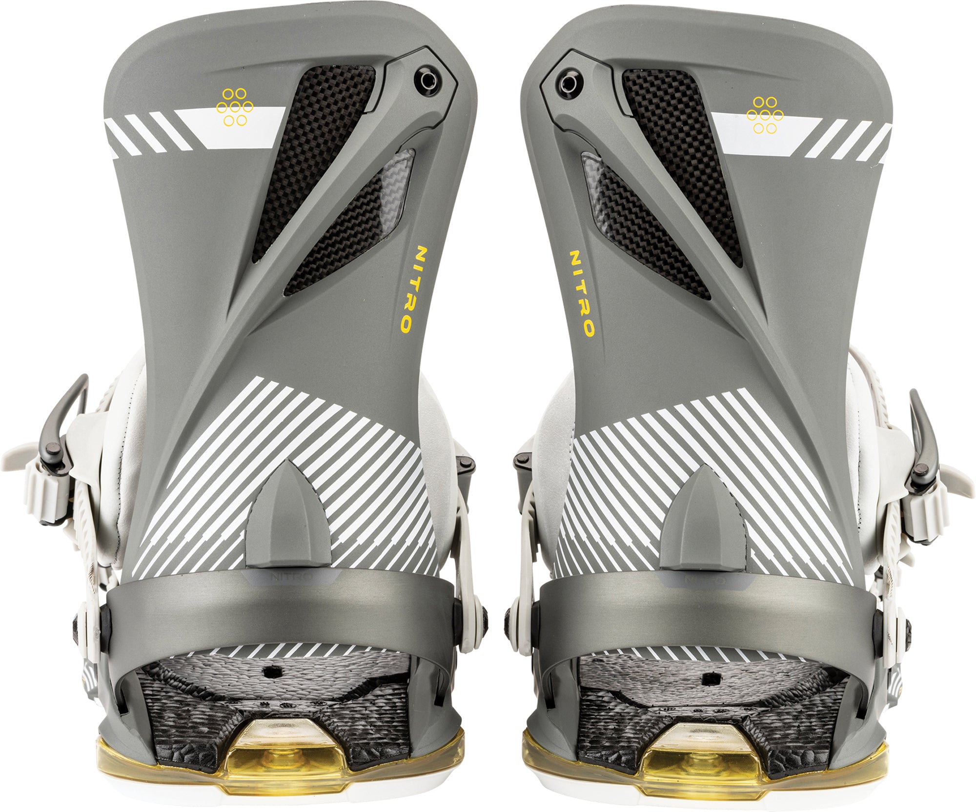 Nitro Phantom+ Taille M fixations snowboard Tech Grey