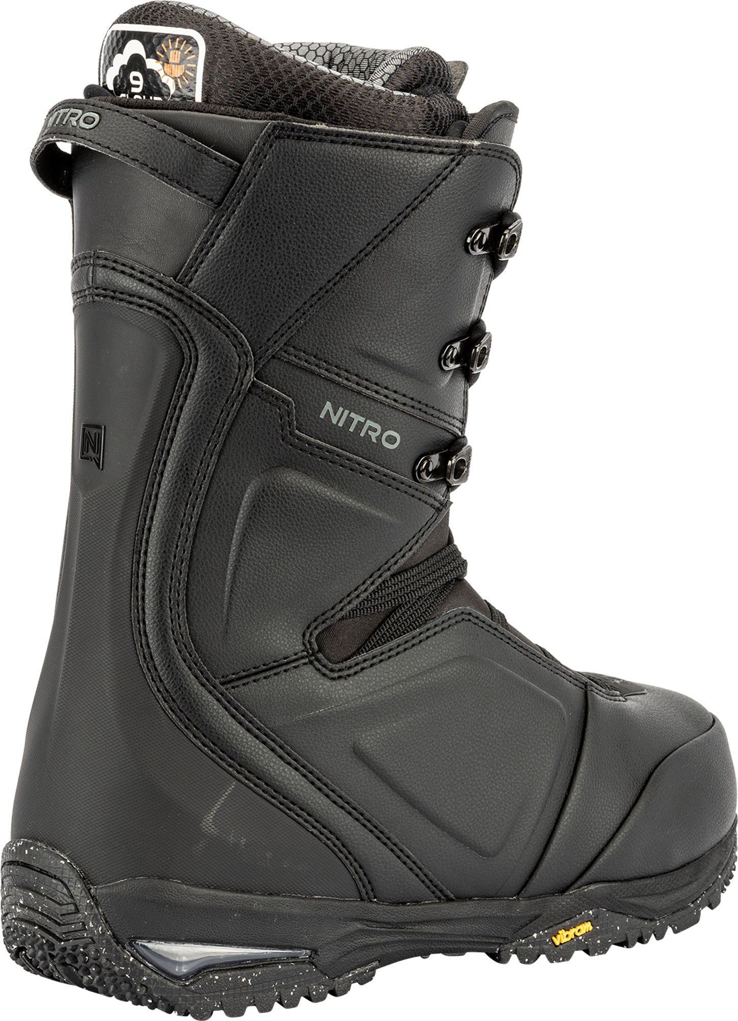 Nitro Team Lace boots snowboard wide noir 280