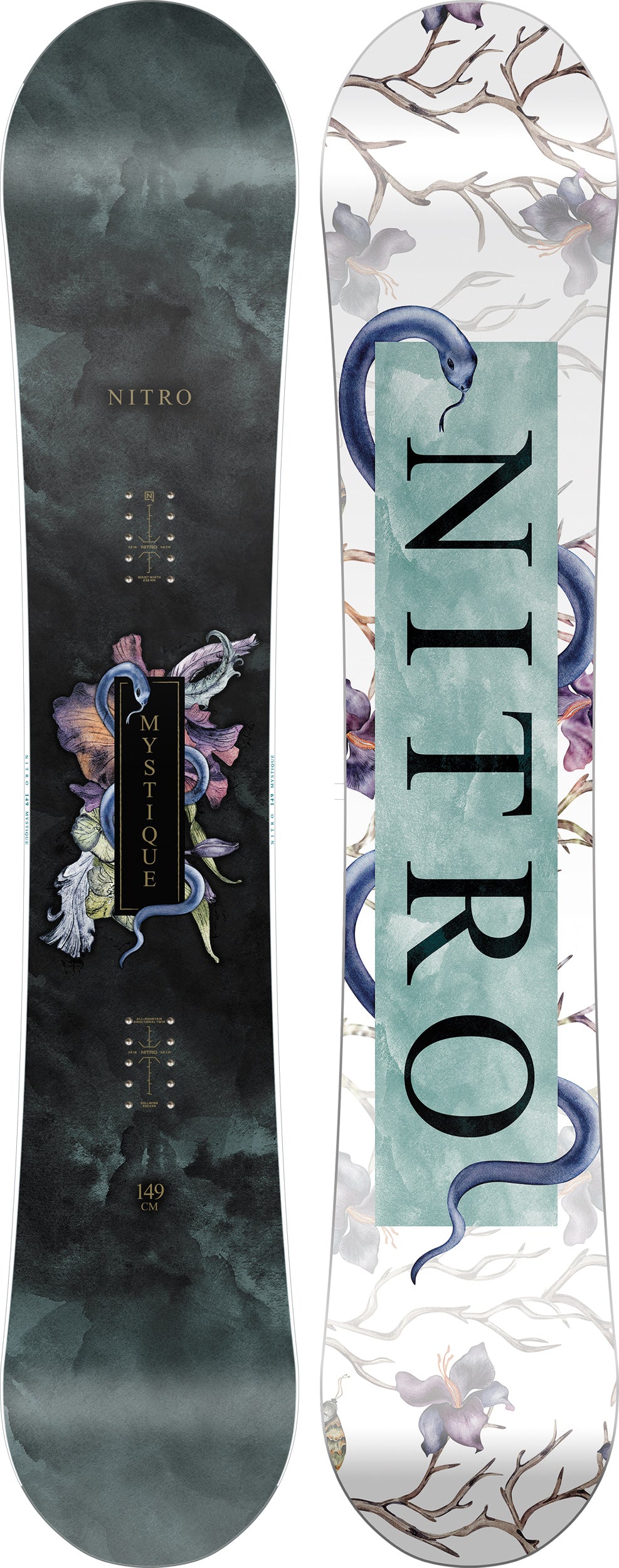 Nitro Mystique snowboard femme 146 cm tolérant