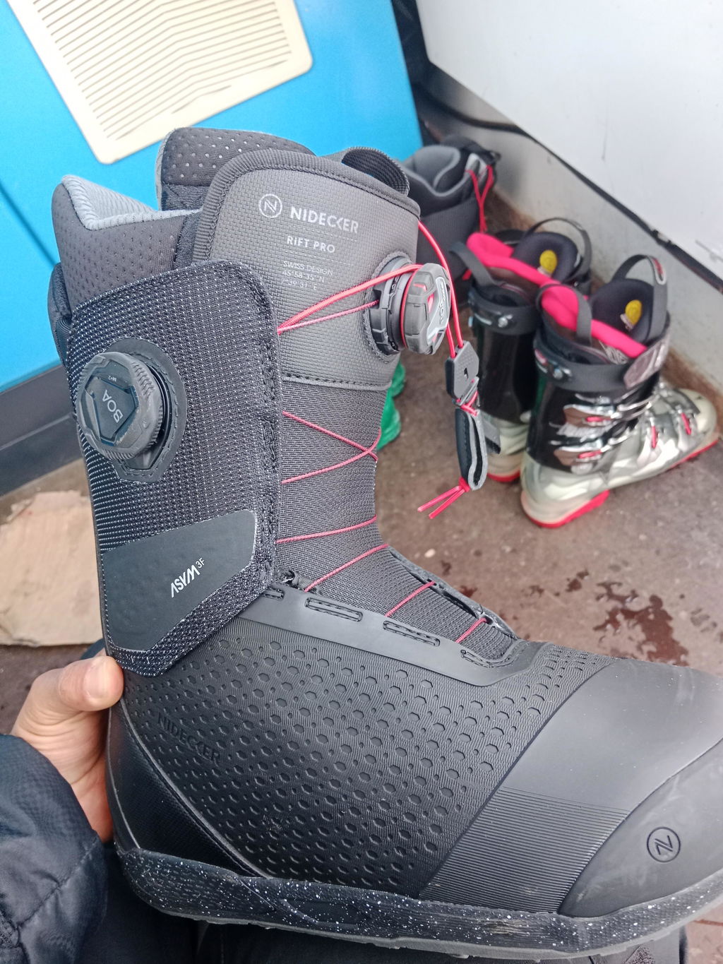 Nidecker Rift Pro boots snowboard blanc flex mid-soft