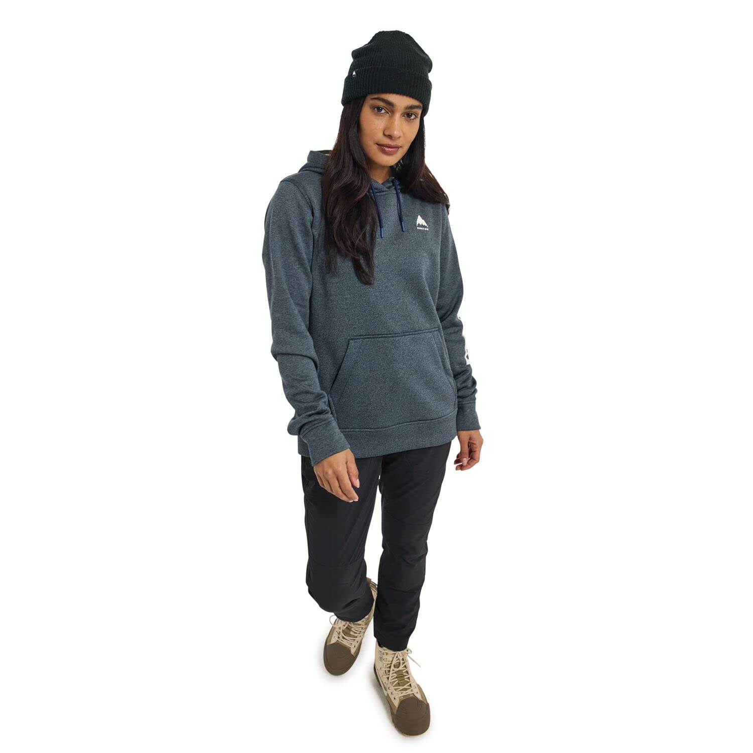 Burton Oak sweat à capuche femme Dress Blue Heather 38
