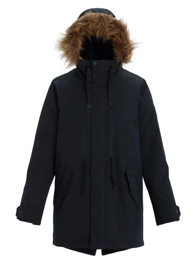 Burton Saxton Veste Ski Femme Duvet 650 Capuche Fourrure