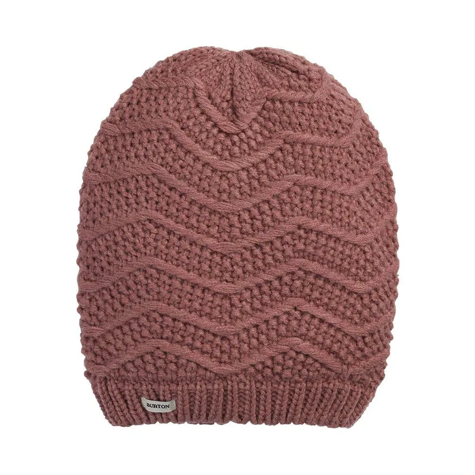 Burton Pearl Knit bonnet femme rose taille unique