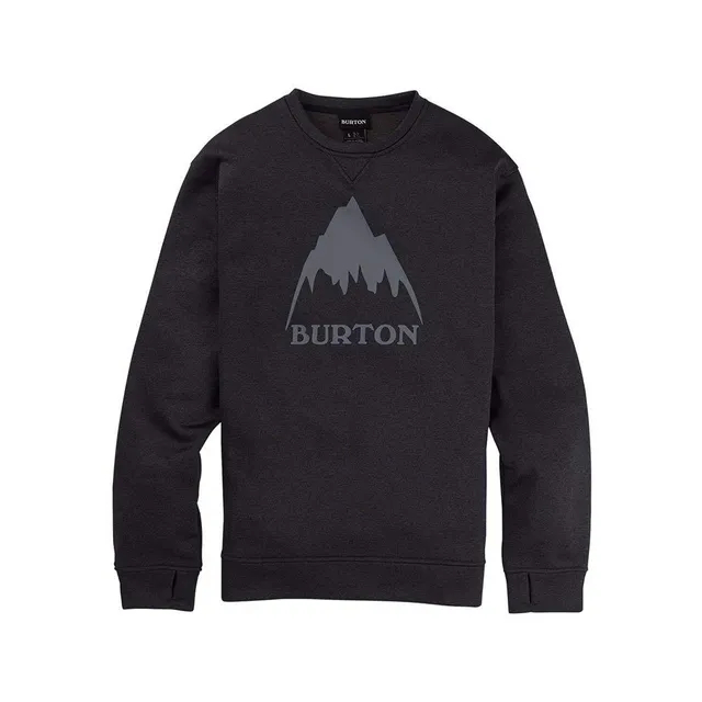 Burton Oak Crew sweat homme True Black Heather