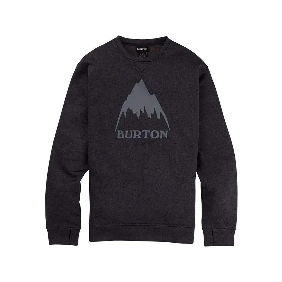 Burton Oak Crew sweat homme True Black Heather