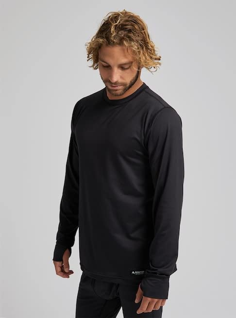 Burton Midweight Base Layer Crew thermique homme noir taille M