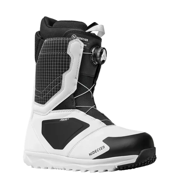 Nidecker Cascade Men 2026 boots snowboard BOA noir blanc