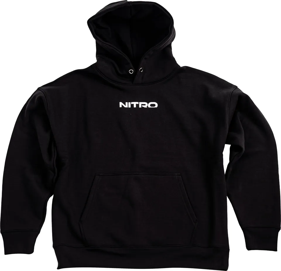 Nitro Logo hoodie homme noir M sweat à capuche