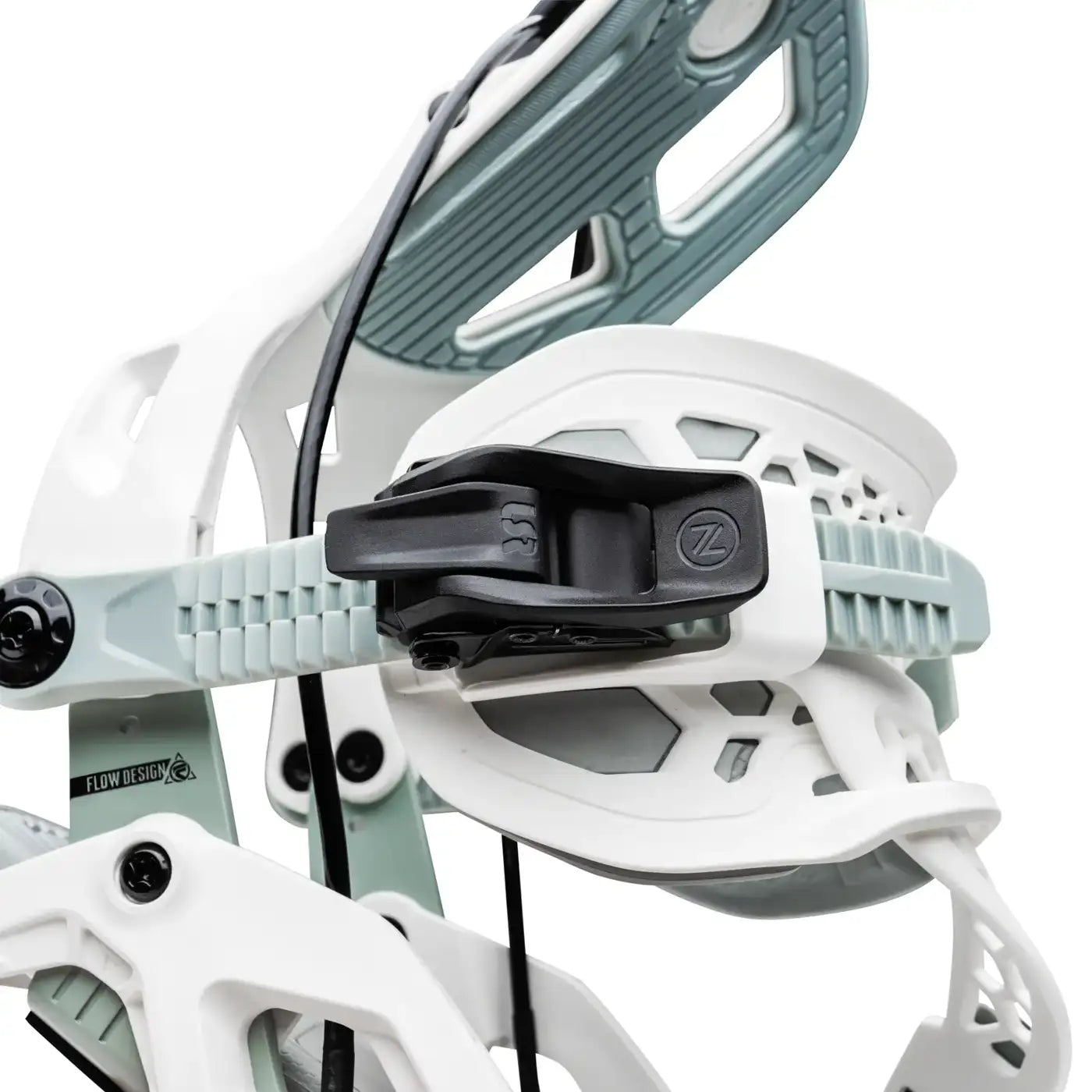 Nidecker Flow Fuse Hybrid fixations snowboard L noires