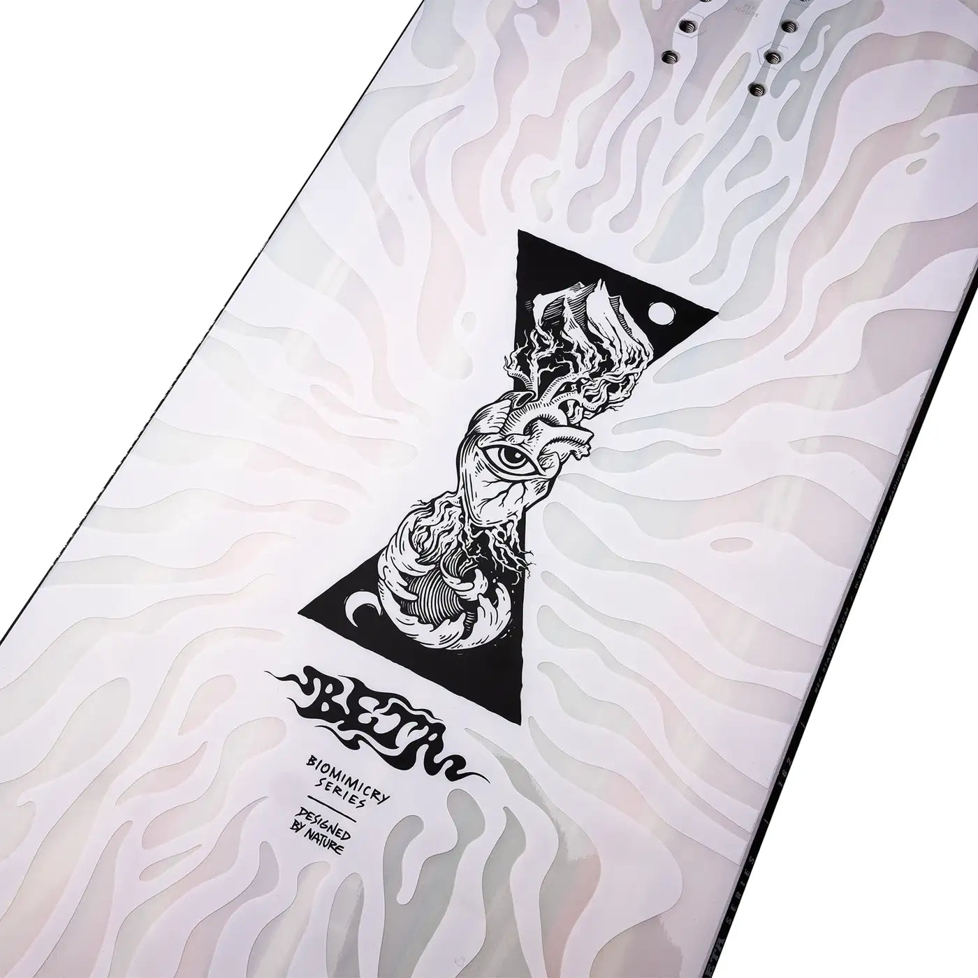 Nidecker Beta snowboard poudreuse swallowtail