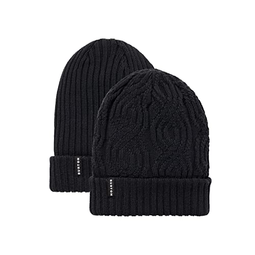 Burton Reversible Bonnet Femme Recyclé True Black Noir