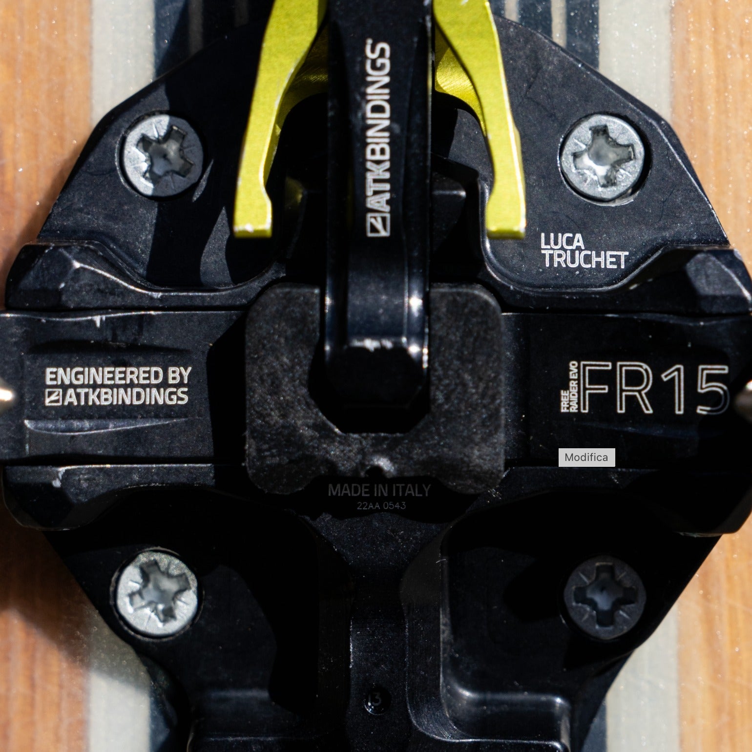 ATK Accessories Engrave Your Binding gravure laser fixation