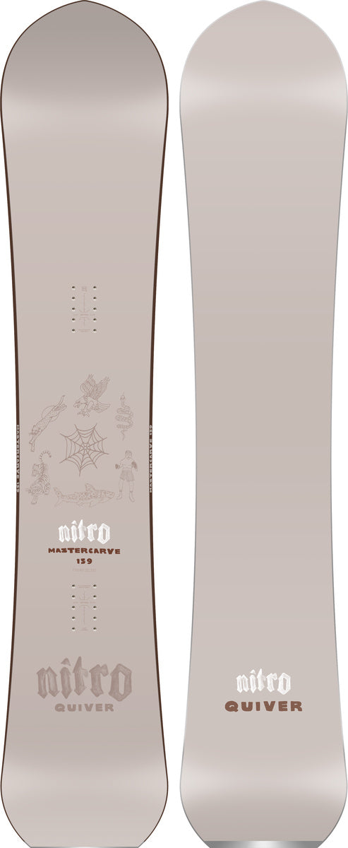 Nitro Mastercarve snowboard carving 159 mid-wide
