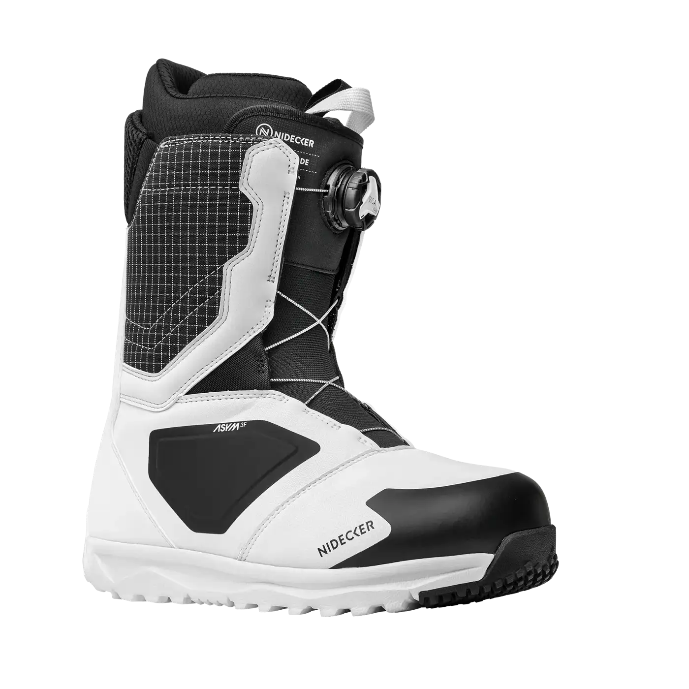 Nidecker Cascade Men 2026 boots snowboard BOA noir blanc
