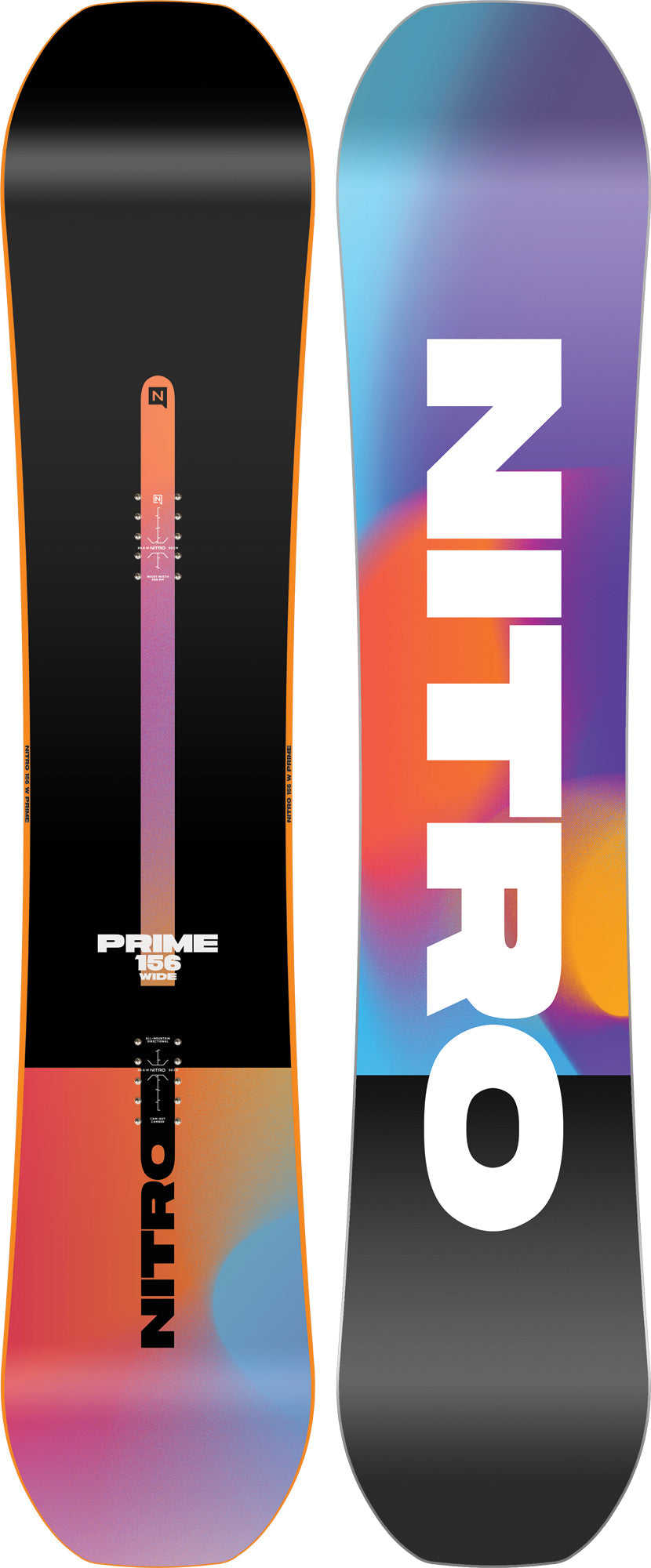 Nitro Prime Chroma Cam-Out Snowboard 156w all-mountain