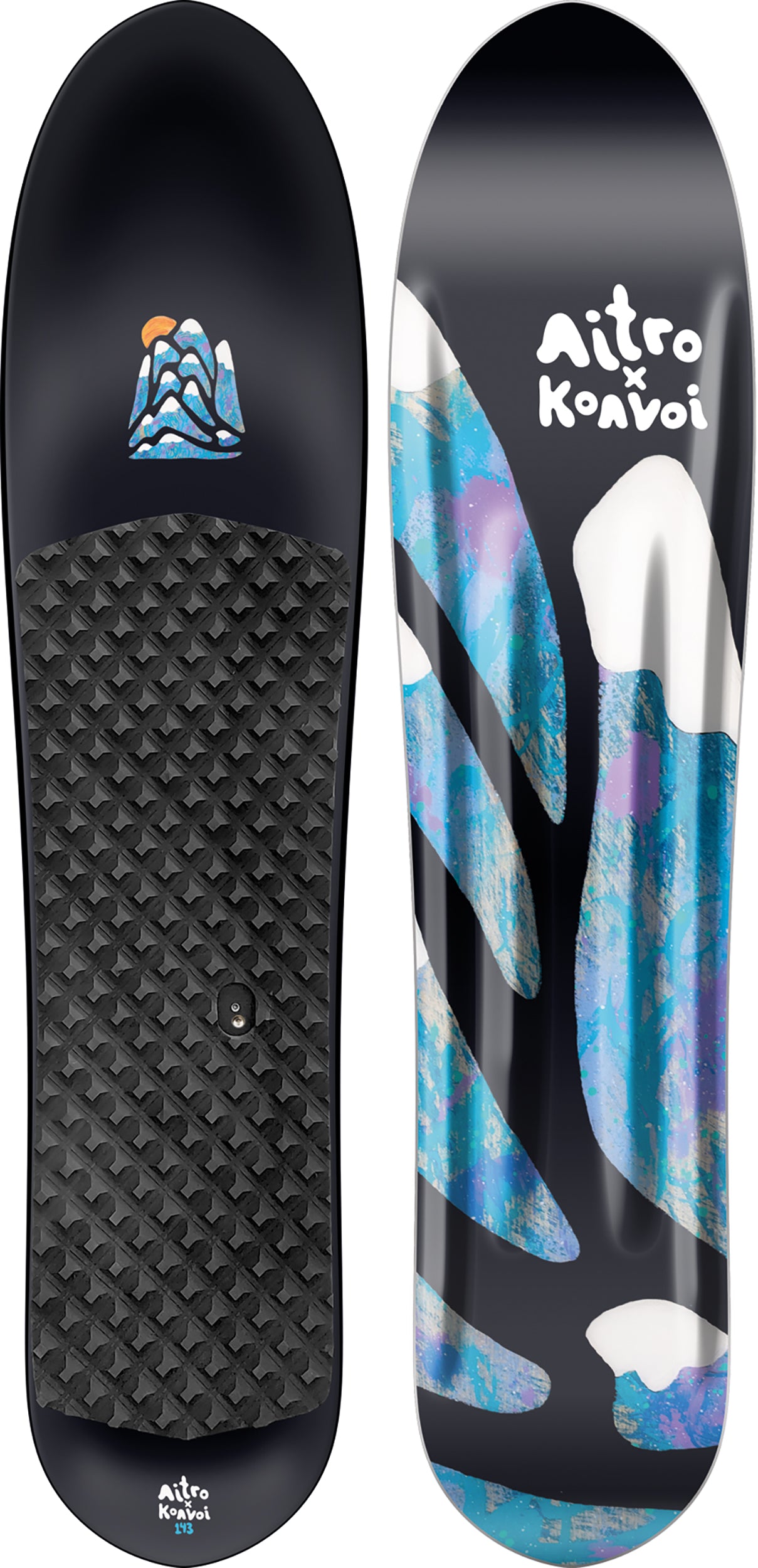Nitro x Konvoi Powder Surfer planche 143W poudreuse