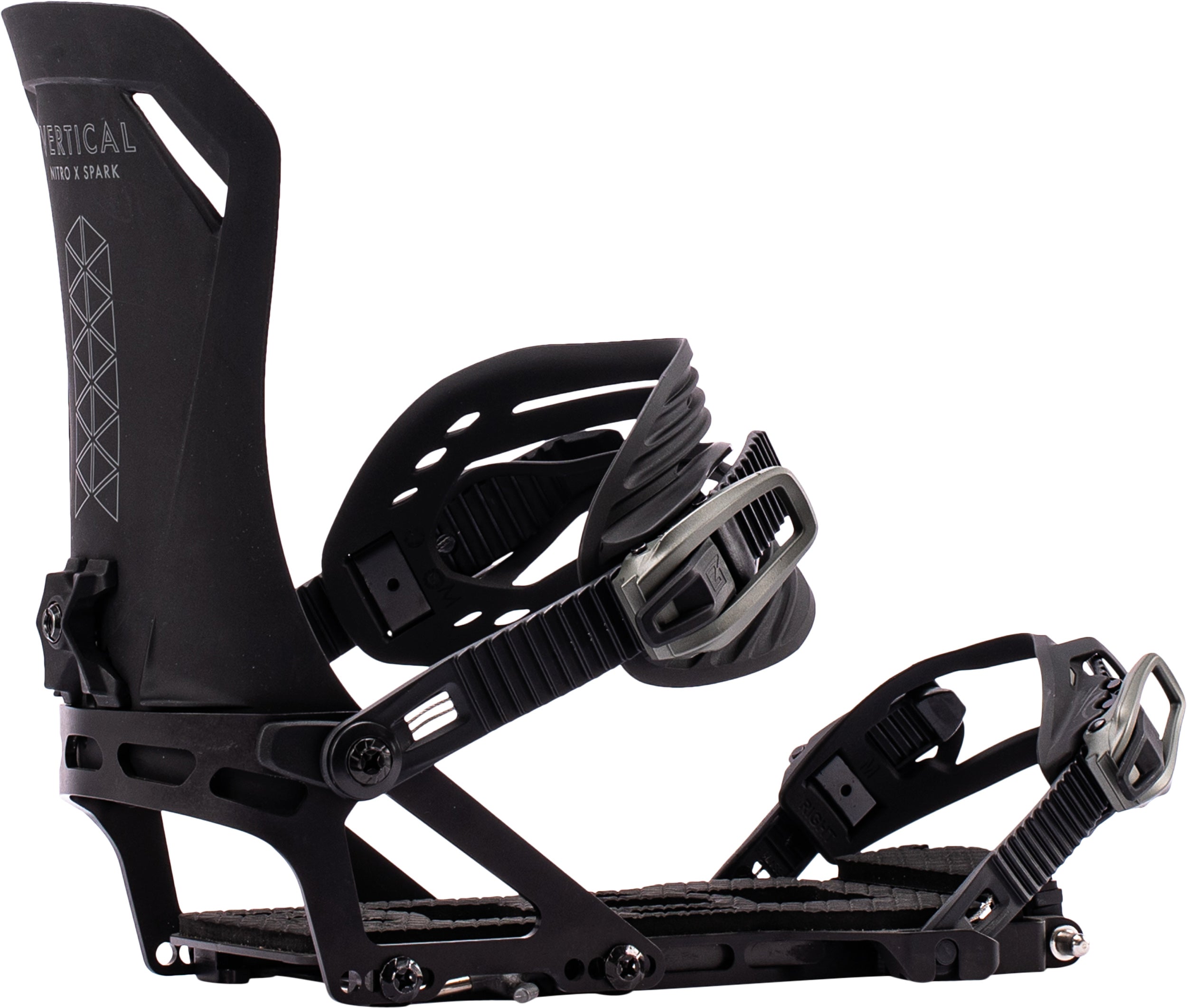 Nitro Vertical ST fixations splitboard Black split