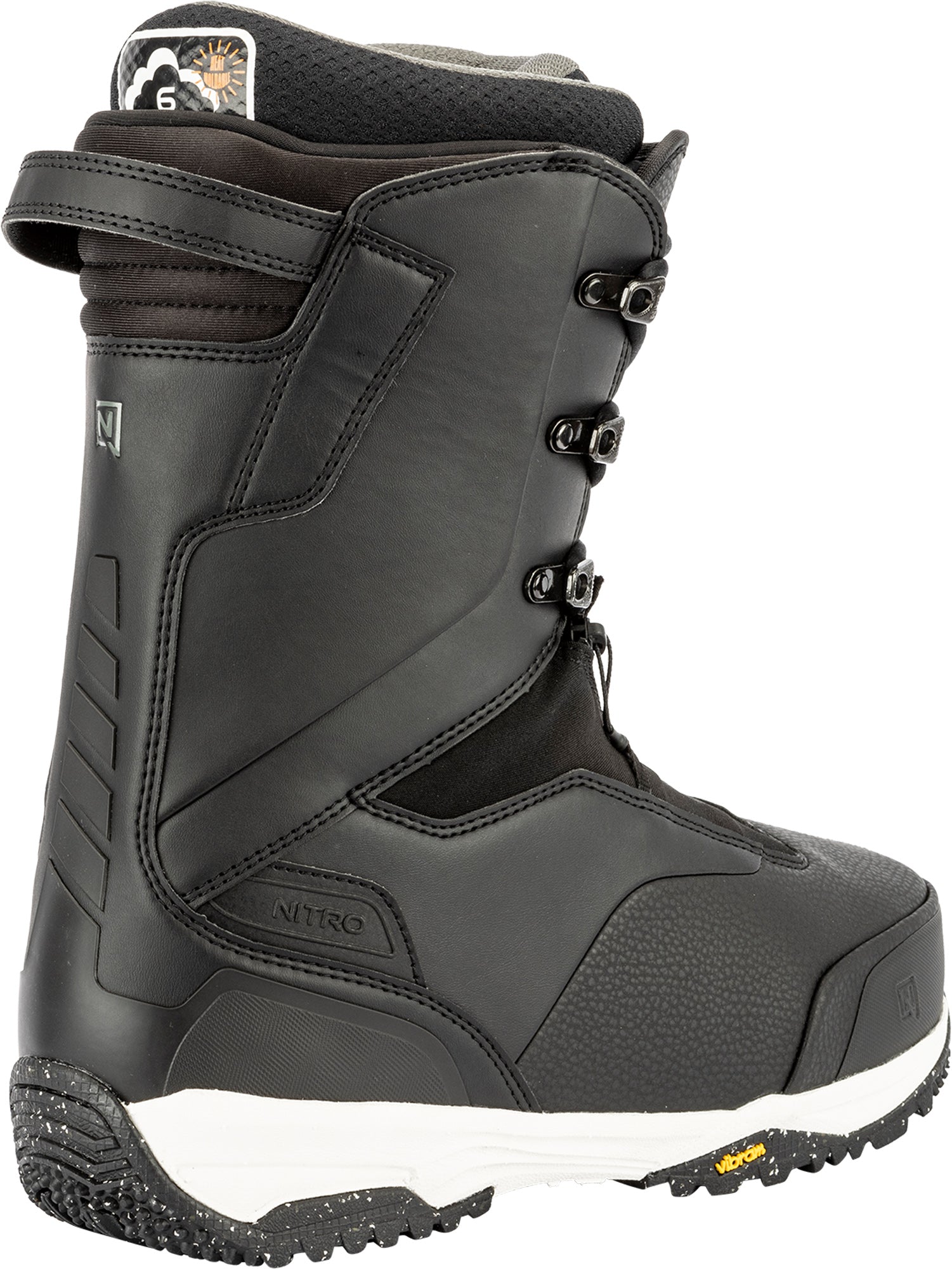 Nitro Venture Pro Lace Wide boots homme Noir 270