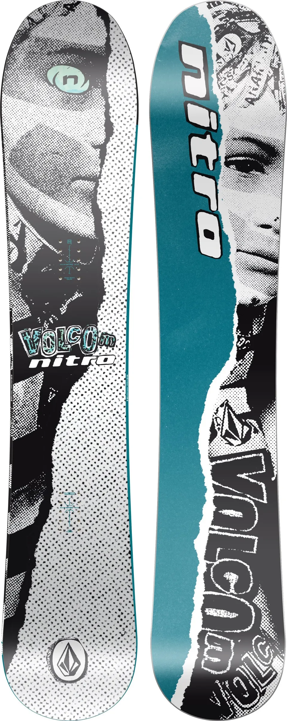 Nitro Alternator Volcom snowboard homme 157mw freestyle