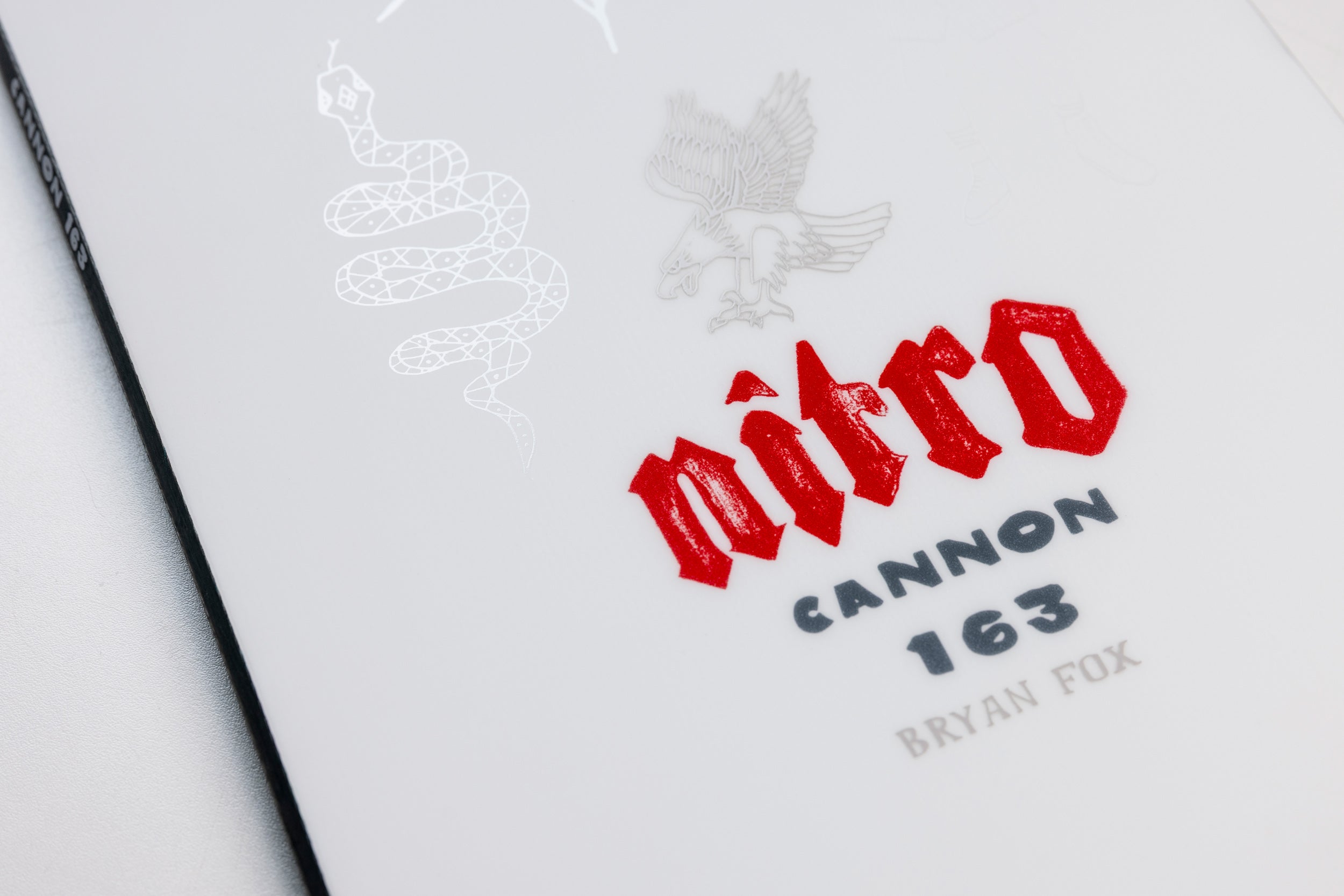 Nitro Cannon Snowboard swallowtail 163