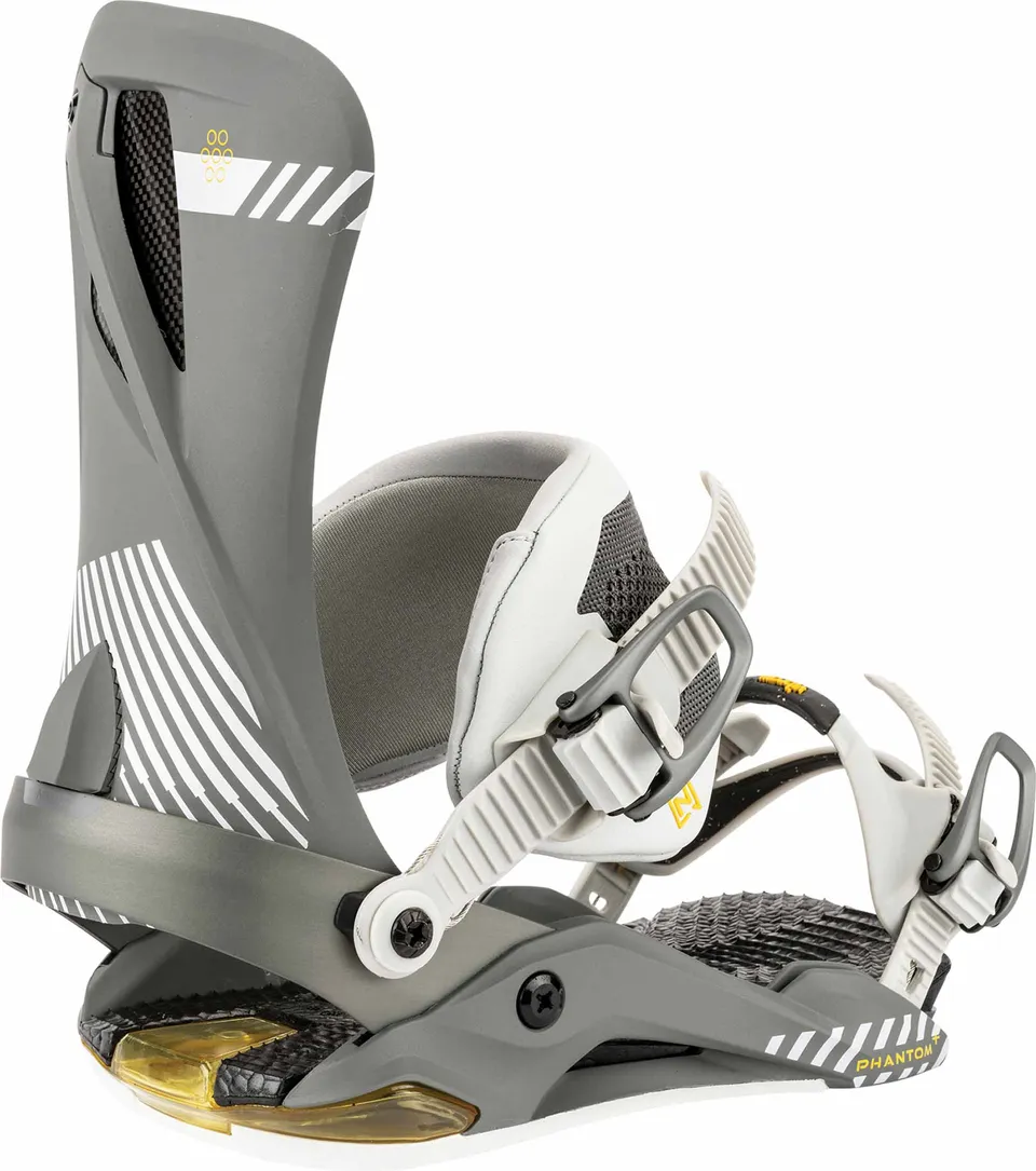 Nitro Phantom+ Taille M fixations snowboard Tech Grey