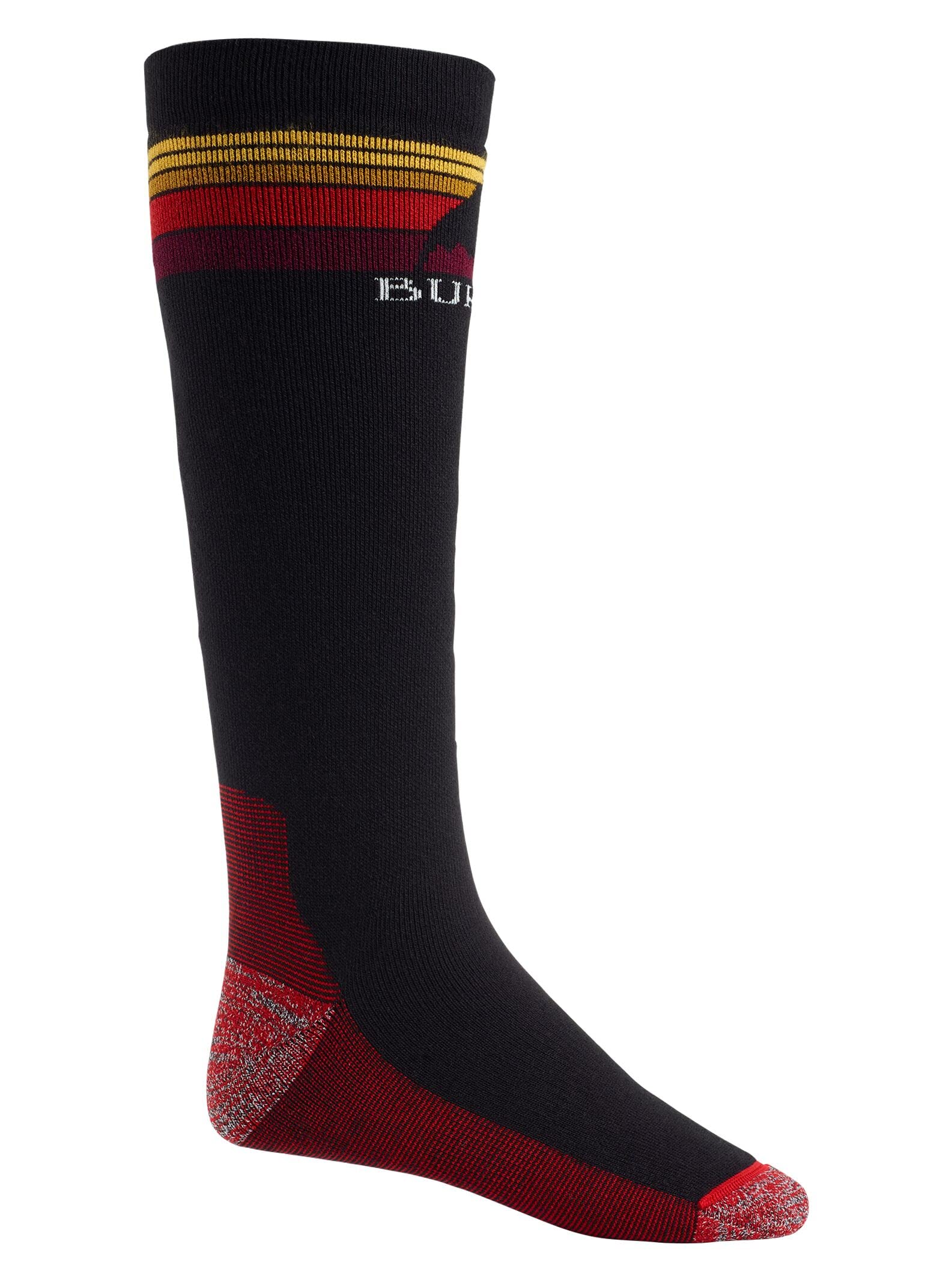 Burton Emblem Midweight chaussettes snowboard homme M gris