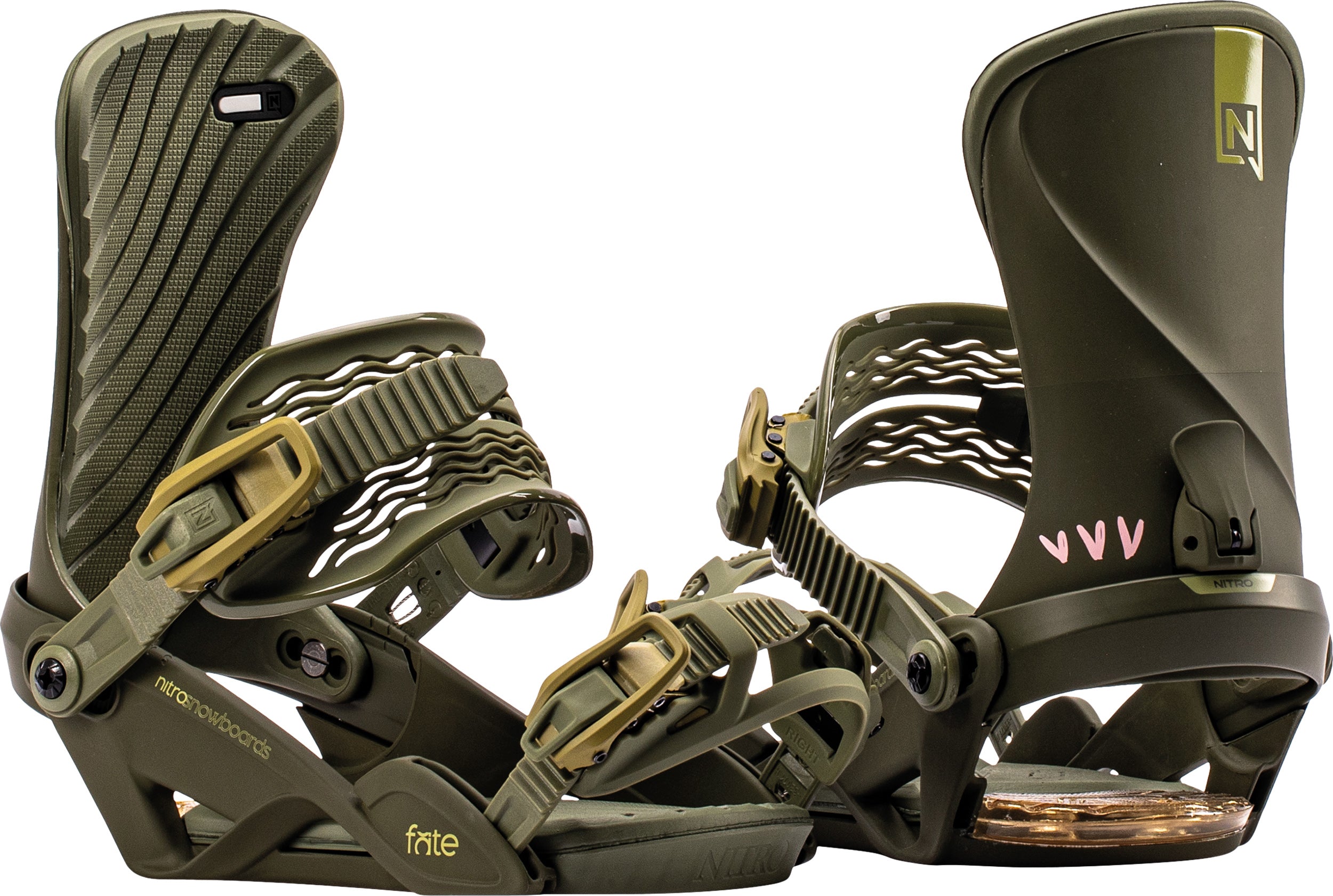 Nitro Fate fixations femme Ultra Black all mountain