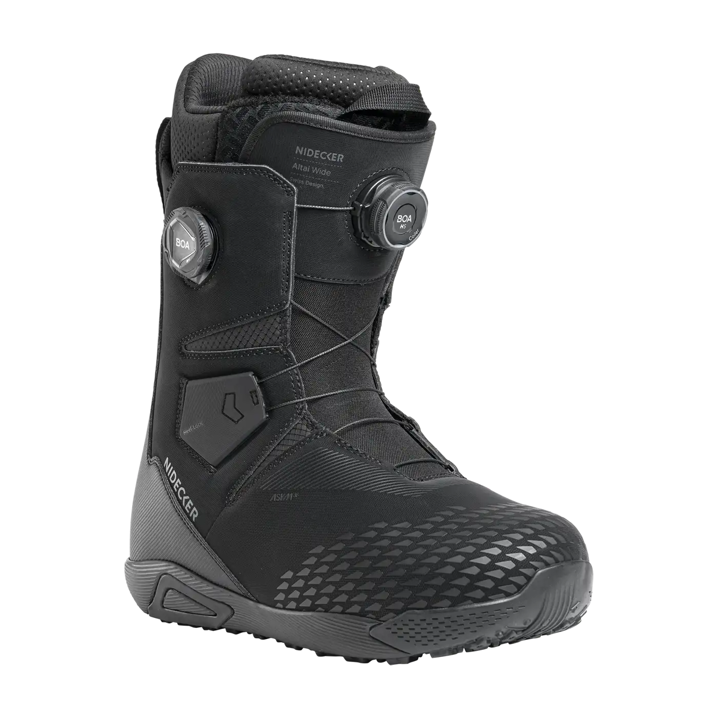 Nidecker Altai Wide Boots Snowboard Noir Double BOA