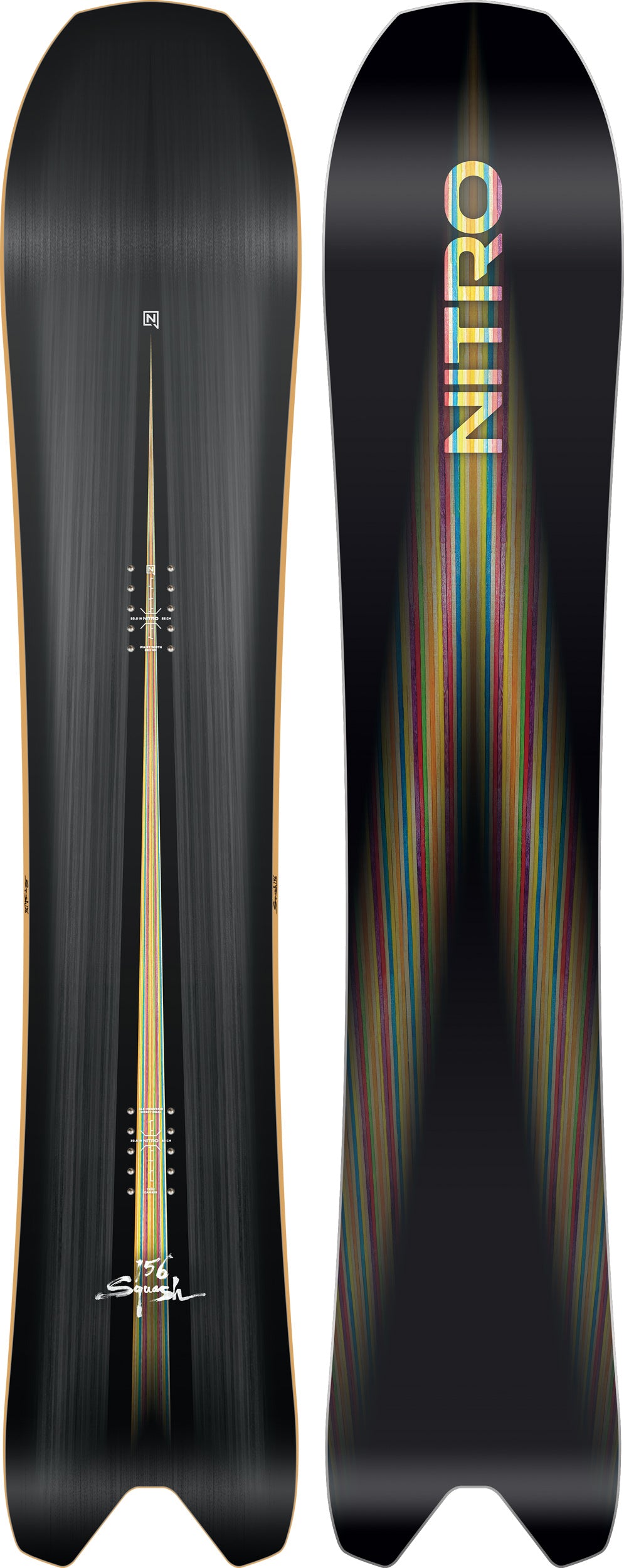 Nitro Squash 159MW planche snowboard carving poudreuse