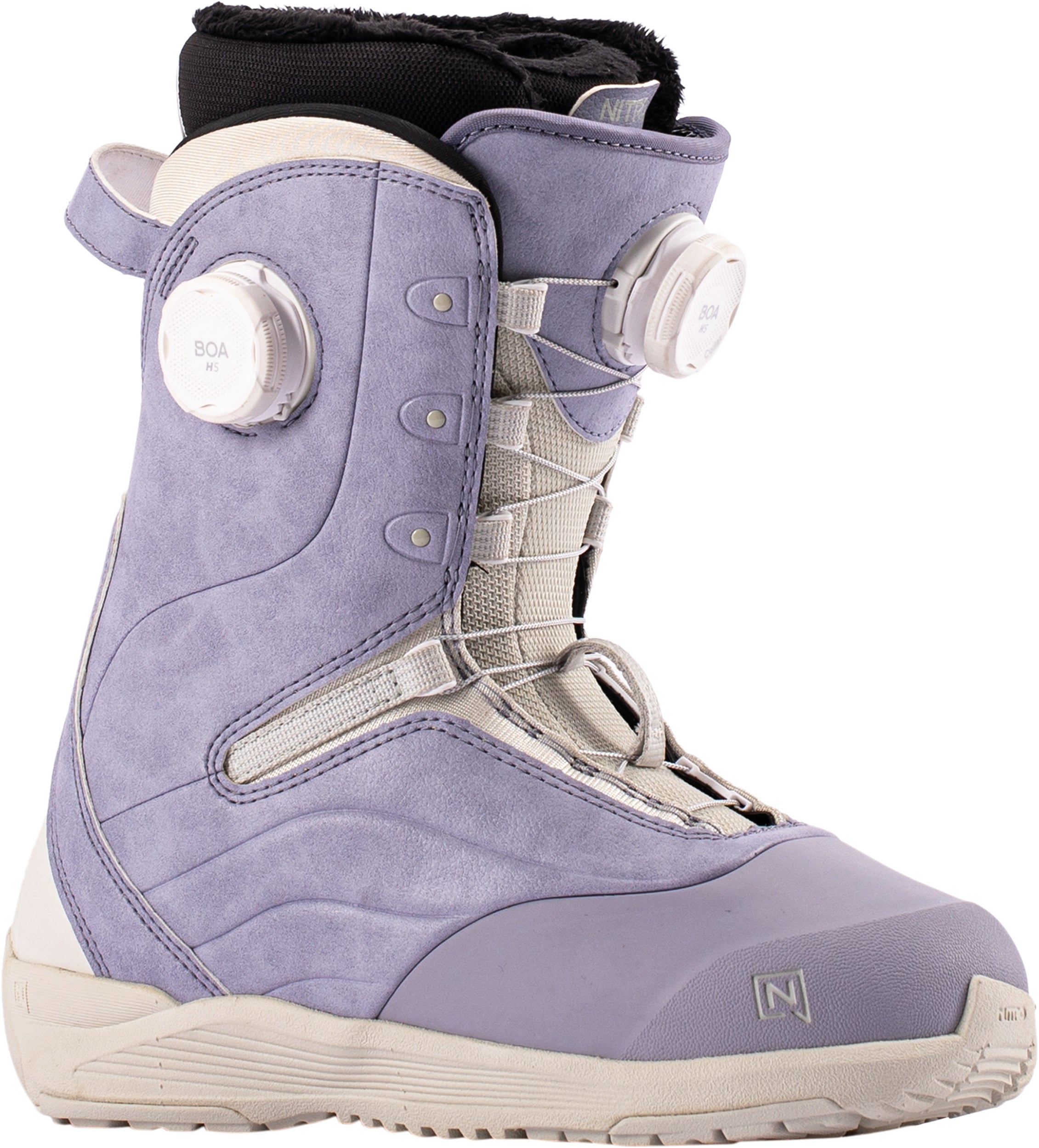 Nitro Crown BOA Boots snowboard lilas 240