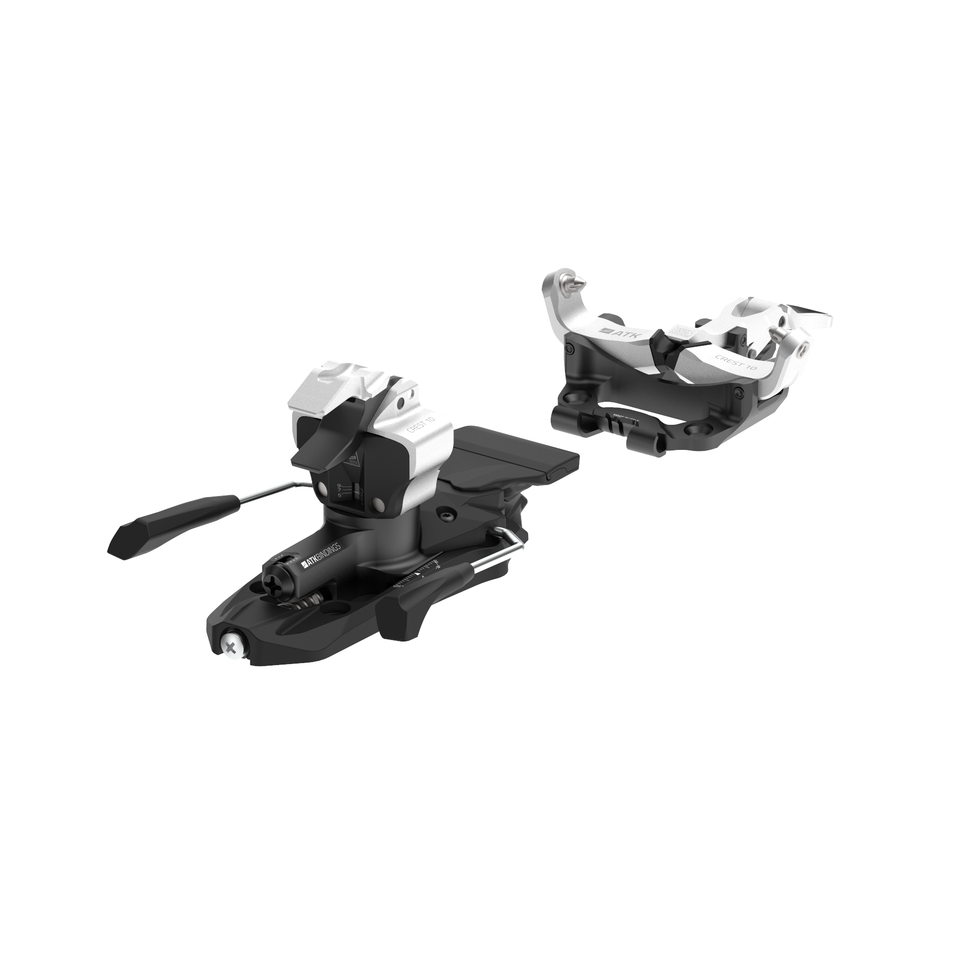 ATK Crest 10 fixation ski rando Black 086 frein 86mm