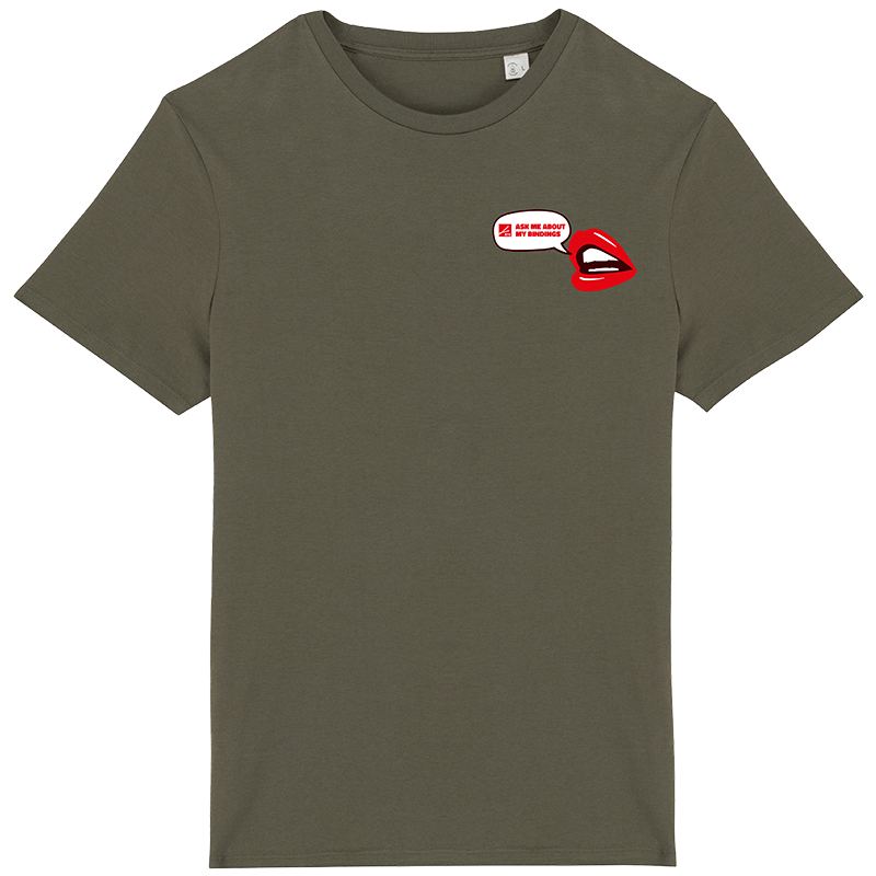 ATK Whisper T-shirt coton bio vert kaki 155 g/m²