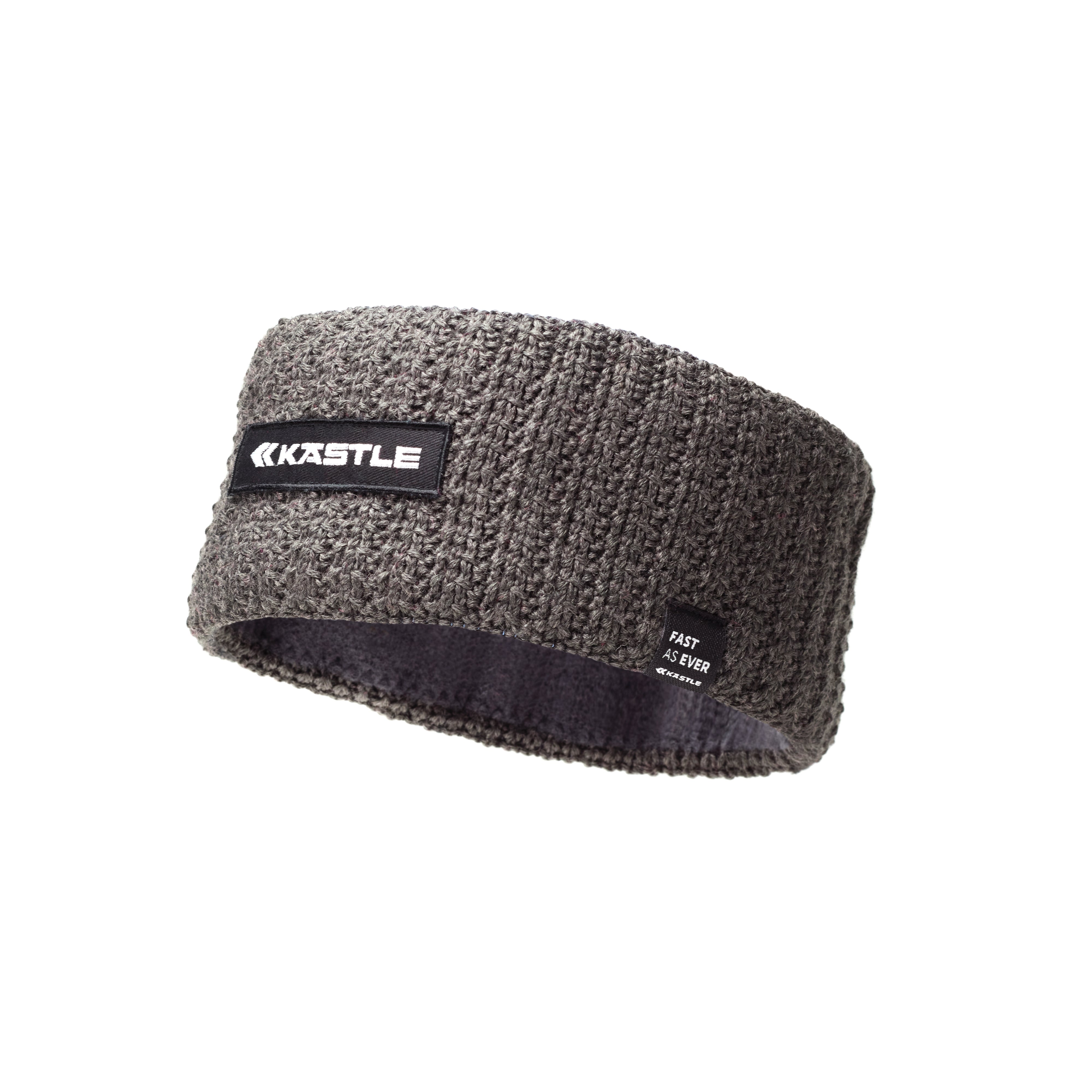 Kästle Knitted Logo bandeau ski Dark-Grey laine