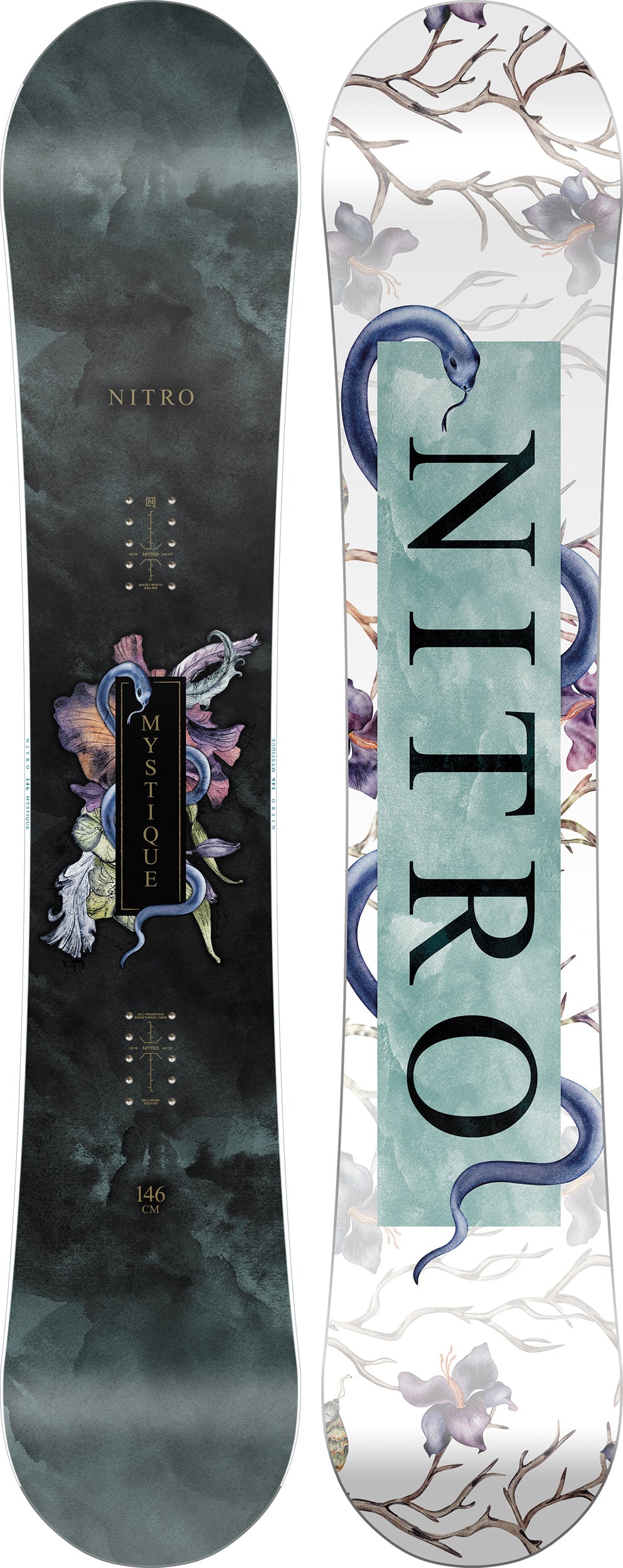 Nitro Mystique snowboard femme 146 cm tolérant