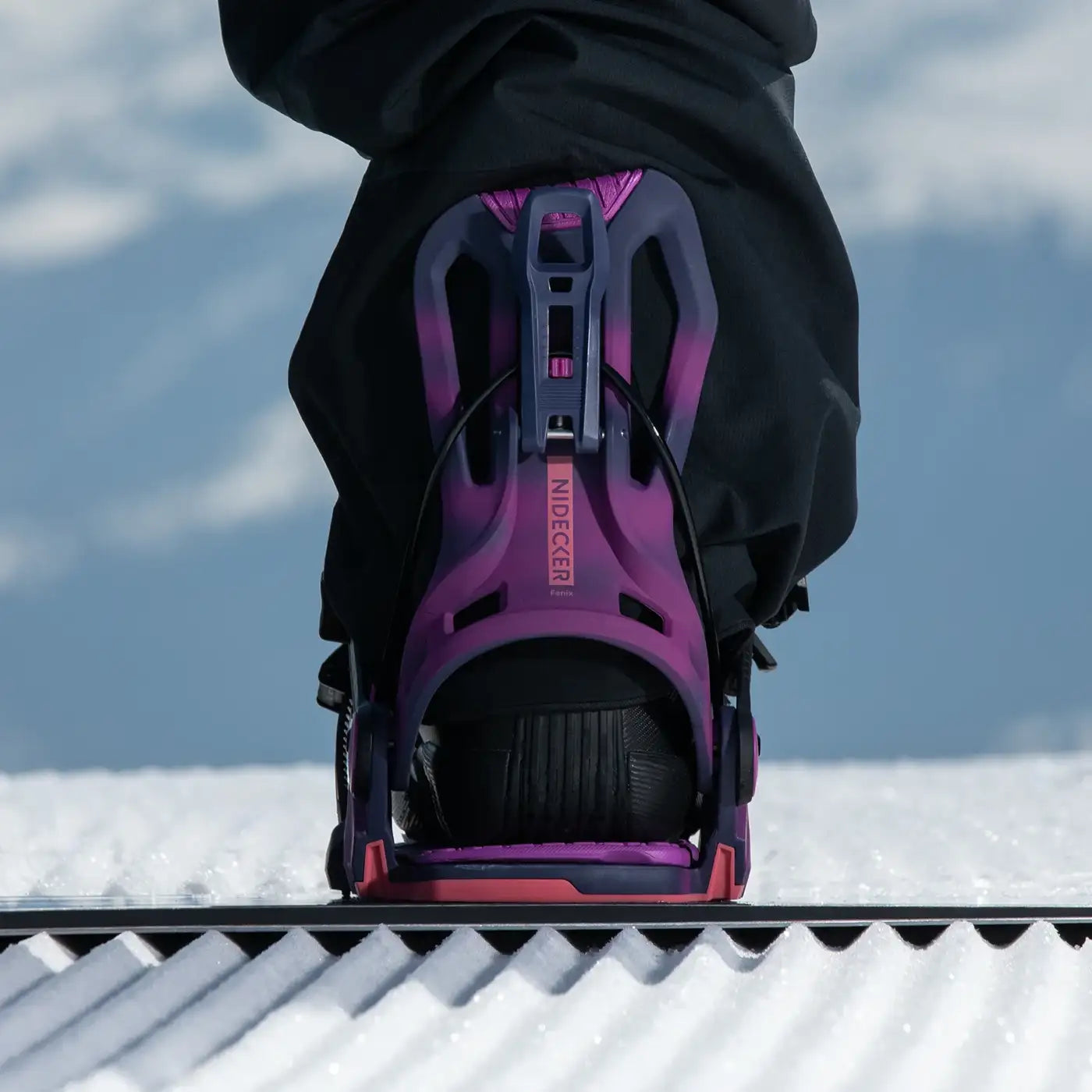 Nidecker Flow Fenix fixation snowboard entrée rapide souple