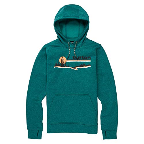 Burton Oak sweat à capuche femme 38 violet chiné molleton