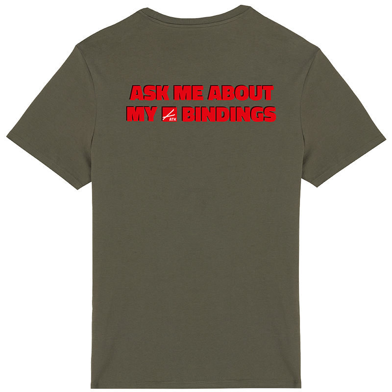ATK Whisper T-shirt coton bio vert kaki 155 g/m²