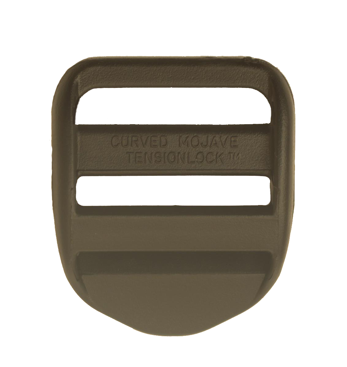 Aiguille boucle tension 25mm plastique noir sangle