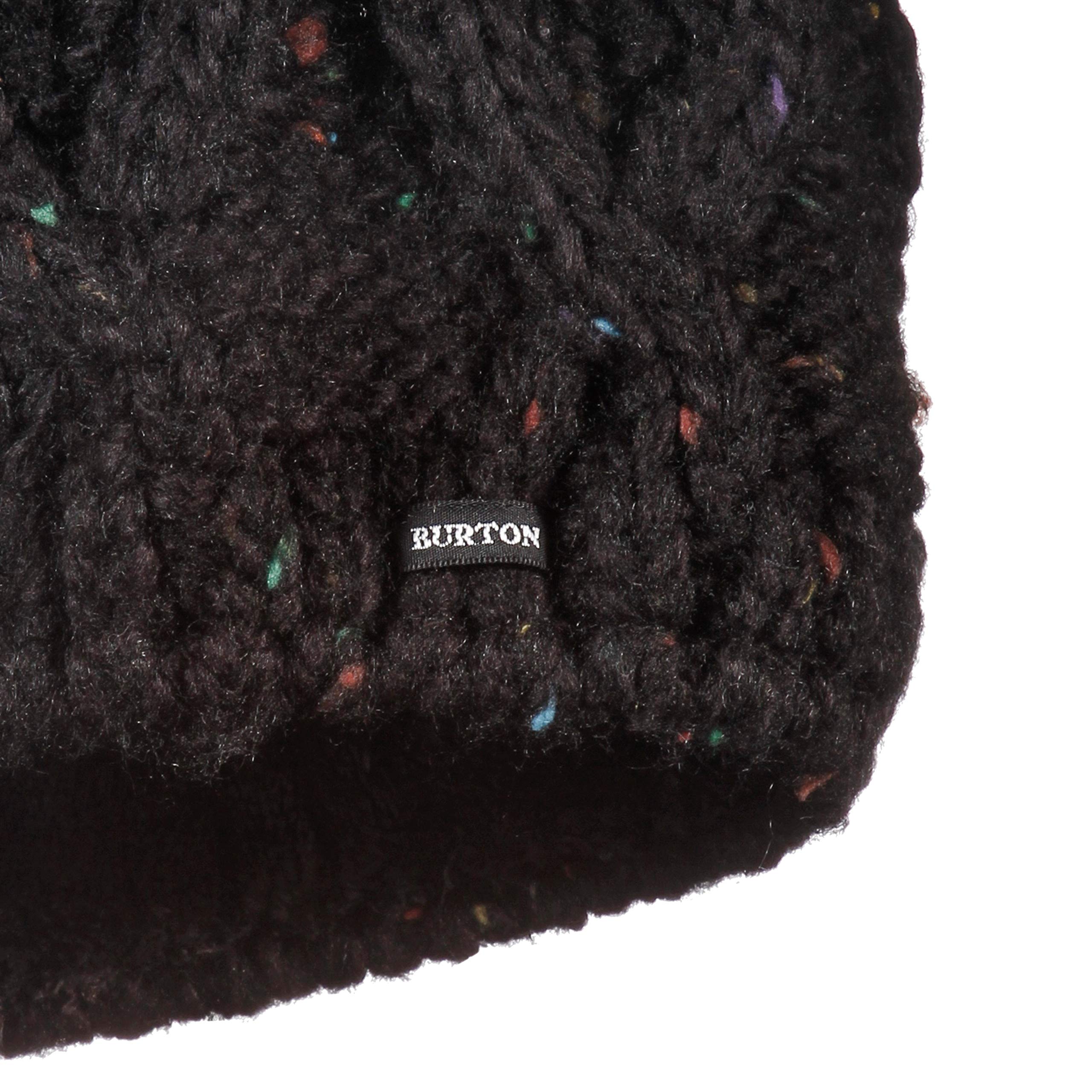 Burton Chloe bonnet femme noir chaud